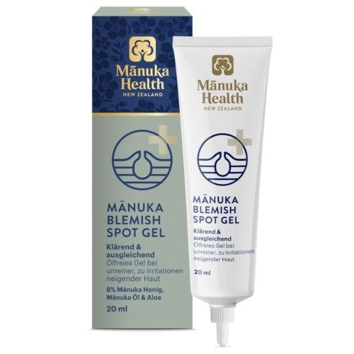 Gel Manuka pentru cosuri, acnee, roseata, pete (20ml)