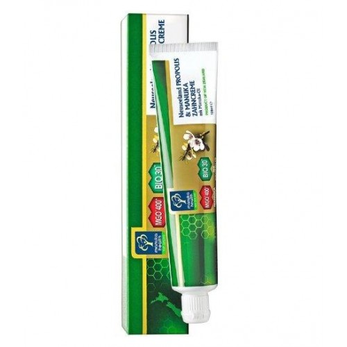 Pasta de dinti fara fluor, cu miere de Manuka MGO 400+ Propolis BIO30, ulei de Manuka (100g) | Manuka Health