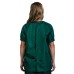 Bluza veterinar cu maneca scurta Udder Tech, nailon - impermeabila, verde