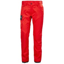 Pantaloni de lucru Helly Hansen Manchester Service, rosii, C44