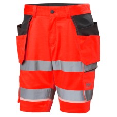 Pantaloni de lucru reflectorizanti scurti Helly Hansen UC-ME Construction CL1