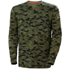 Tricou cu maneca lunga Helly Hansen Kensington, camo, S