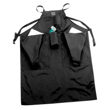Sort protectie mulgator cu doua buzunare Udder Tech, nailon - rezistent la apa, cu buzunar pahar dipare, negru