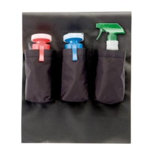 Toc cu trei buzunare Udder Tech, vinil - impermeabil, negru, R