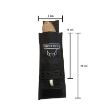 Buzunar extern reneta trimaj ongloane Udder Tech, nailon - impermeabil, negru, R