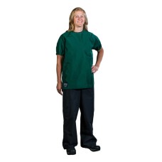 Bluza veterinar cu maneca scurta Udder Tech, nailon - impermeabila, verde