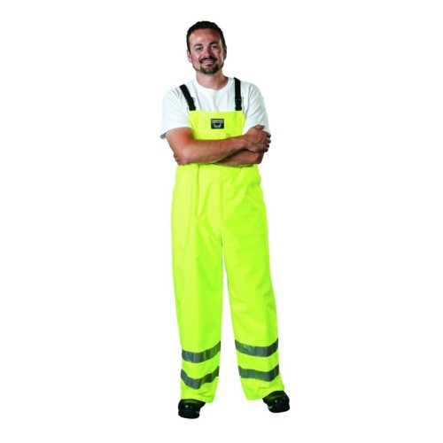 Salopeta Udder Tech, poliester - impermeabila, galbena hi-vis