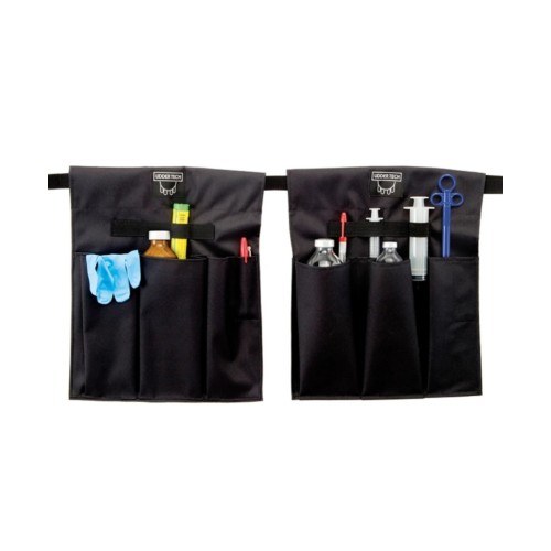 Set doua buzunare acesorii medicale Udder Tech, poliester - rezistente la apa, negre, R