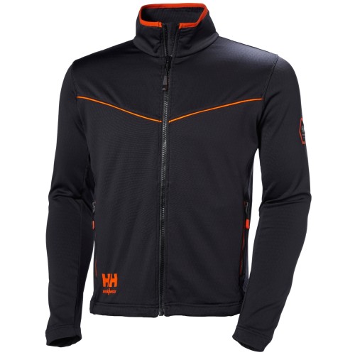 Bluza elastica Helly Hansen Chelsea Evolution Midlayer, neagra, S
