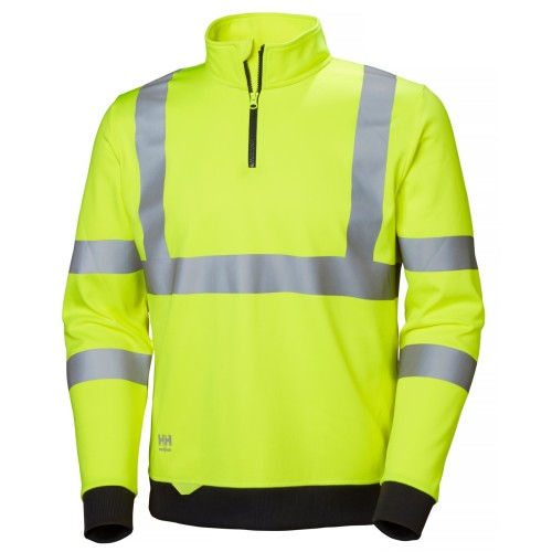 Bluza Helly Hansen Addvis Half Zip, reflectorizanta, HVC2, 3