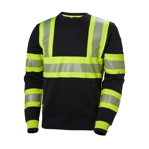 Bluza Helly Hansen ICU, reflectorizanta, HVC1, galben negru