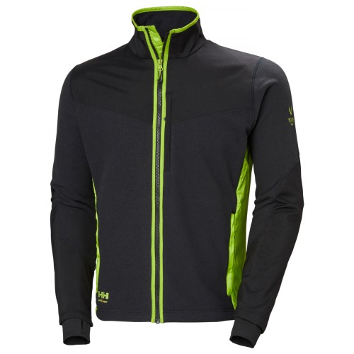 Bluza Helly Hansen Magni Fleece, negru lime, S