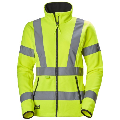 Jacheta reflectorizanta dama Helly Hansen Luna Fleece CL2, galbena, S