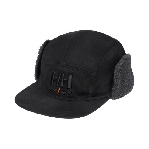 Sapca cu cozoroc plat Helly Hansen Oxford Trapper, impermeabila, neagra