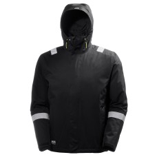 Geaca de iarna cu gluga Helly Hansen Manchester Winter, impermeabila, neagra