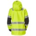 Geaca reflectorizanta dama cu gluga Helly Hansen Luna Winter CL2, galben negru, L