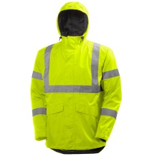 Jacheta cu gluga Helly Hansen Alta Shelter, impermeabila, reflectorizanta, HVC3, galbena