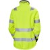 Jacheta reflectorizanta dama Helly Hansen Luna Softshell CL2, galben negru, XS
