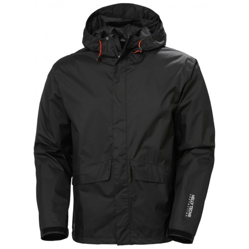Jacheta ploaie Helly Hansen Manchester Rain, impermeabila, neagra
