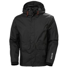 Jacheta ploaie Helly Hansen Manchester Rain, impermeabila, neagra