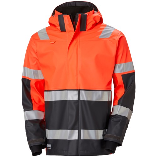 Jacheta reflectorizanta cu gluga Helly Hansen Alna 2.0 Rain CL2