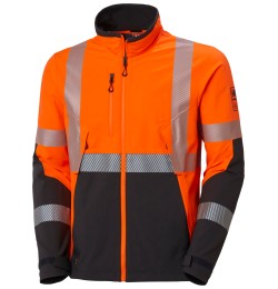 Jacheta reflectorizanta Helly Hansen ICU BRZ CL2, portocaliu negru, XS