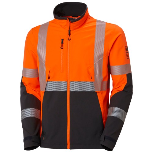 Jacheta reflectorizanta Helly Hansen ICU BRZ CL2, portocaliu negru, XS