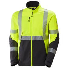 Jacheta reflectorizanta Helly Hansen ICU BRZ CL2, galben negru, M