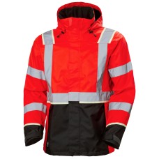 Geaca cu gluga Helly Hansen UC-ME Shell, impermeabila, reflectorizanta, HVC3