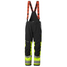 Pantaloni de lucru cu bretele Helly Hansen Alna 2.0 Shell, impermeabili, reflectorizanti, HVC1