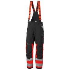 Pantaloni de lucru cu bretele Helly Hansen Alna 2.0 Shell, impermeabili, reflectorizanti, HVC1