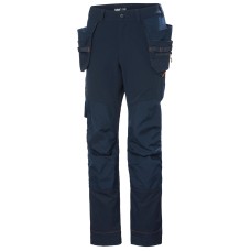 Pantaloni de lucru dama Helly Hansen BRZ Construction, bleumarin, C34