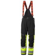 Pantaloni de lucru de iarna, cu bretele, Helly Hansen Alna 2.0 Winter, impermeabili, reflectorizanti, HVC1