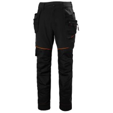 Pantaloni de lucru Helly Hansen Chelsea Evolution BRZ Construction, negri, C48