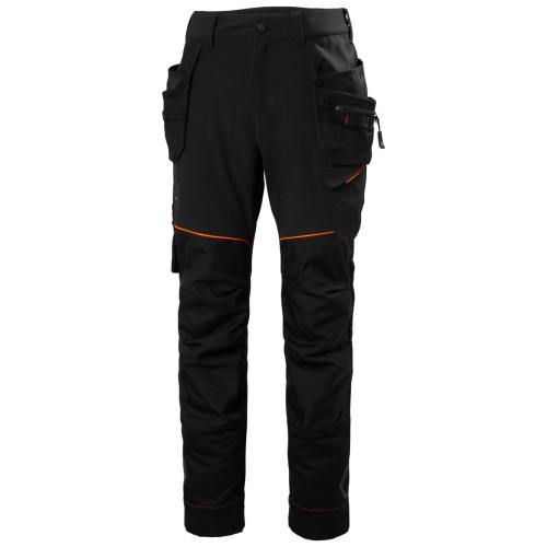 Pantaloni de lucru Helly Hansen Chelsea Evolution BRZ Construction, negri, C48