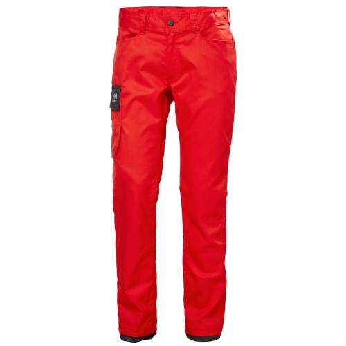 Pantaloni de lucru Helly Hansen Manchester Service, rosii, C58