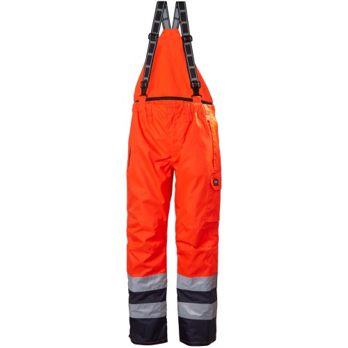 Pantaloni de lucru reflectorizanti Helly Hansen Potsdam, CL2, portocaliu bleumarin, XS