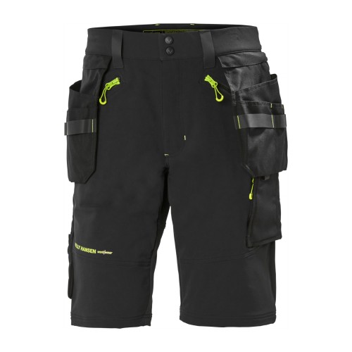 Pantaloni de lucru scurti Helly Hansen Magni Construction, negri, C52