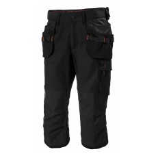 Pantaloni de lucru trei sferturi Helly Hansen Oxford Pirate, negri, C44