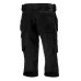 Pantaloni de lucru trei sferturi Helly Hansen Oxford Pirate, negri, C44