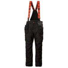 Salopeta de lucru Helly Hansen Kensington Winter Construction, neagra, XS