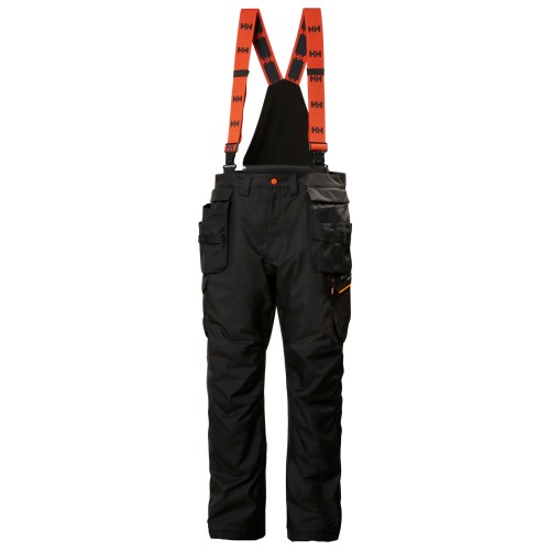 Salopeta de lucru Helly Hansen Kensington Winter Construction, neagra, XS