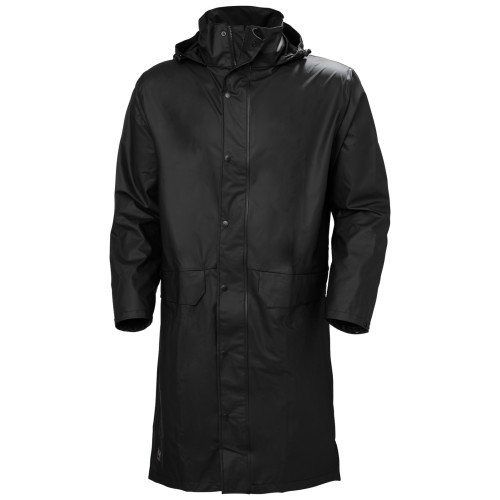 Pelerina cu gluga Helly Hansen Voss Rain, neagra, XS