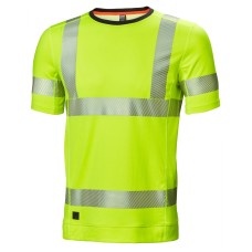 Tricou reflectorizant Helly Hansen ICU Lifa Active Base Layer CL2, galben, S