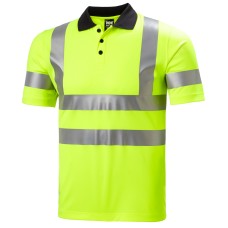 Tricou polo reflectorizant Helly Hansen Addvis CL2, galben, M