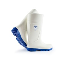Cizme protectie Bekina Steplite EasyGrip, S4, alb albastru