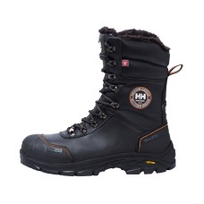 Bocanci protectie imblaniti Helly Hansen Chelsea Winterboot, S3, negru portocaliu, 40