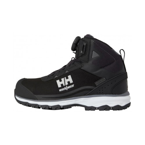 Ghete protectie dama Helly Hansen Luna Mid BOA HT, S3, WR, SRC, ESD, negru gri