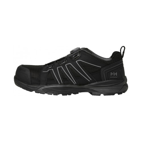 Pantofi protectie Helly Hansen Manchester Low BOA, S3, SRC, ESD, negru gri