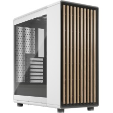Carcasa Fractal Design North Chalk White TG Clear